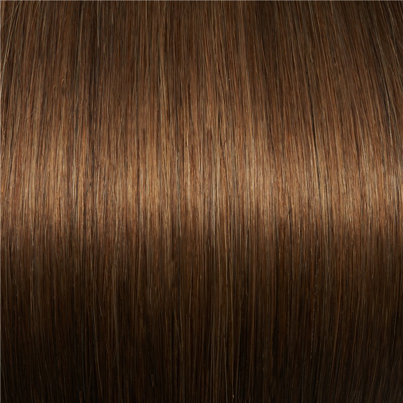 #6 WARM/MEDIUM BROWN  - CLIP IN HAIR